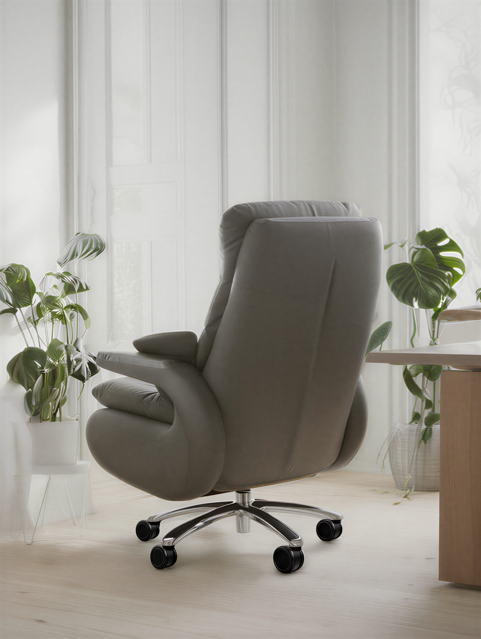 A-023 Chair Upscaled Fauteuil de direction – Le Magellan – Image 4