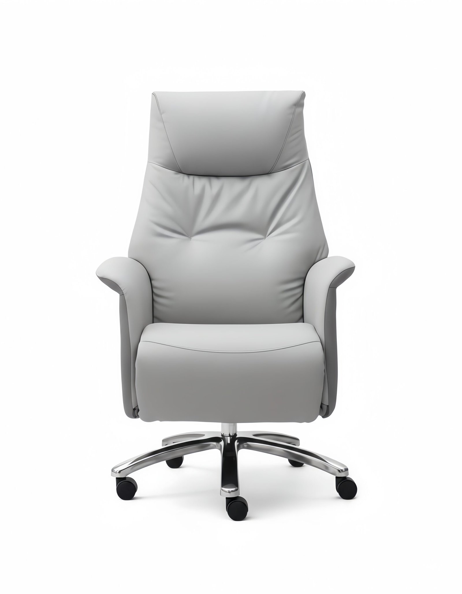 Fauteuil de direction – Président Élégance (cuir véritable)
