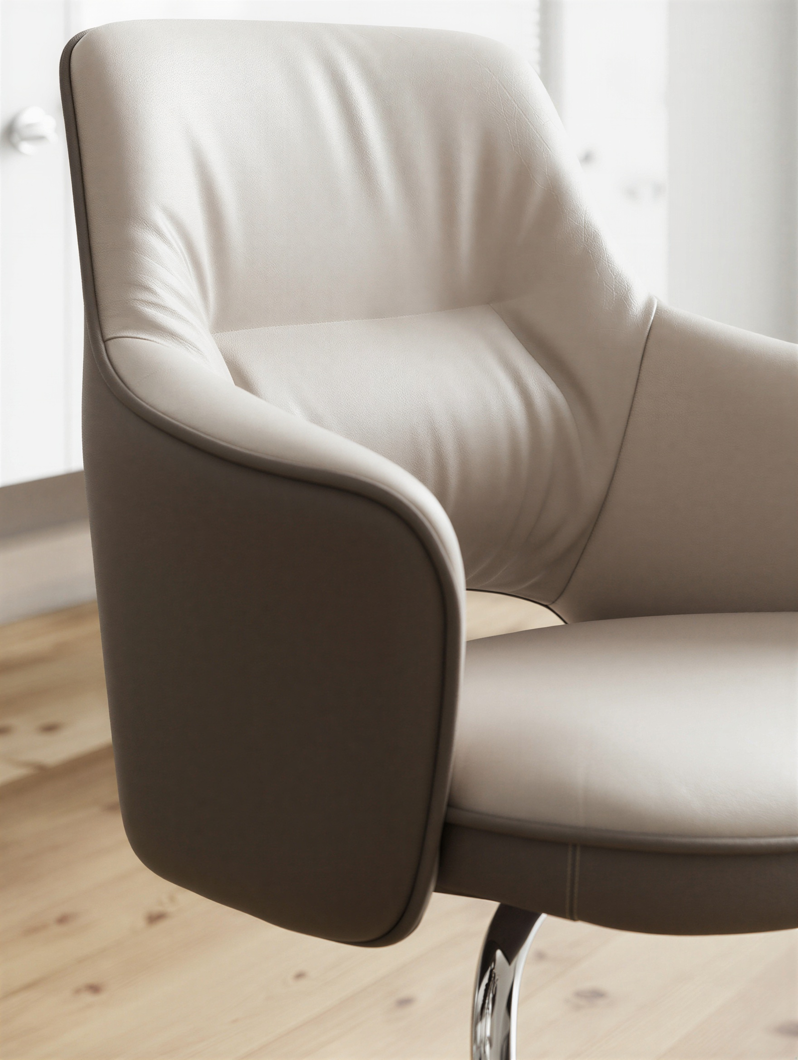 chaise visiteur – forum cantilever (vendu par paire)