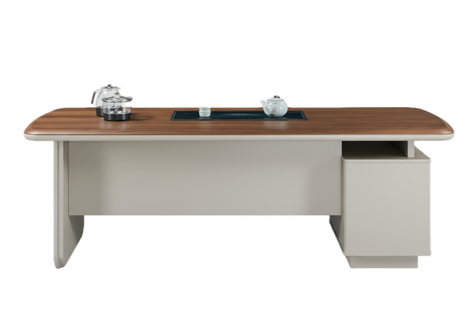 Bureau direction compact noyer – Walnut Executive 220