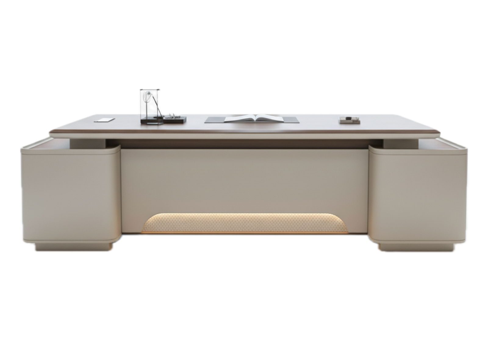 Bureau direction Walnut Executive 240 / 280 / 320 – Noyer haut de gamme