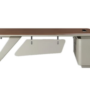 Bureau en angle, finition noyer - ATLAS